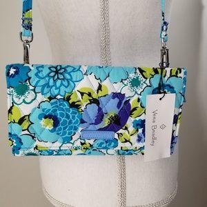 Vera Bradley NWT Wallet Crossbody hidden strap